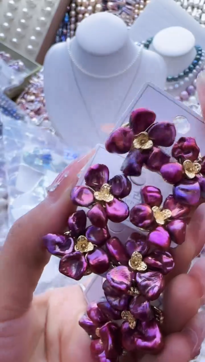 【闪购商品】淡水珍珠耳饰银S925镶嵌384多样性发货  发其一