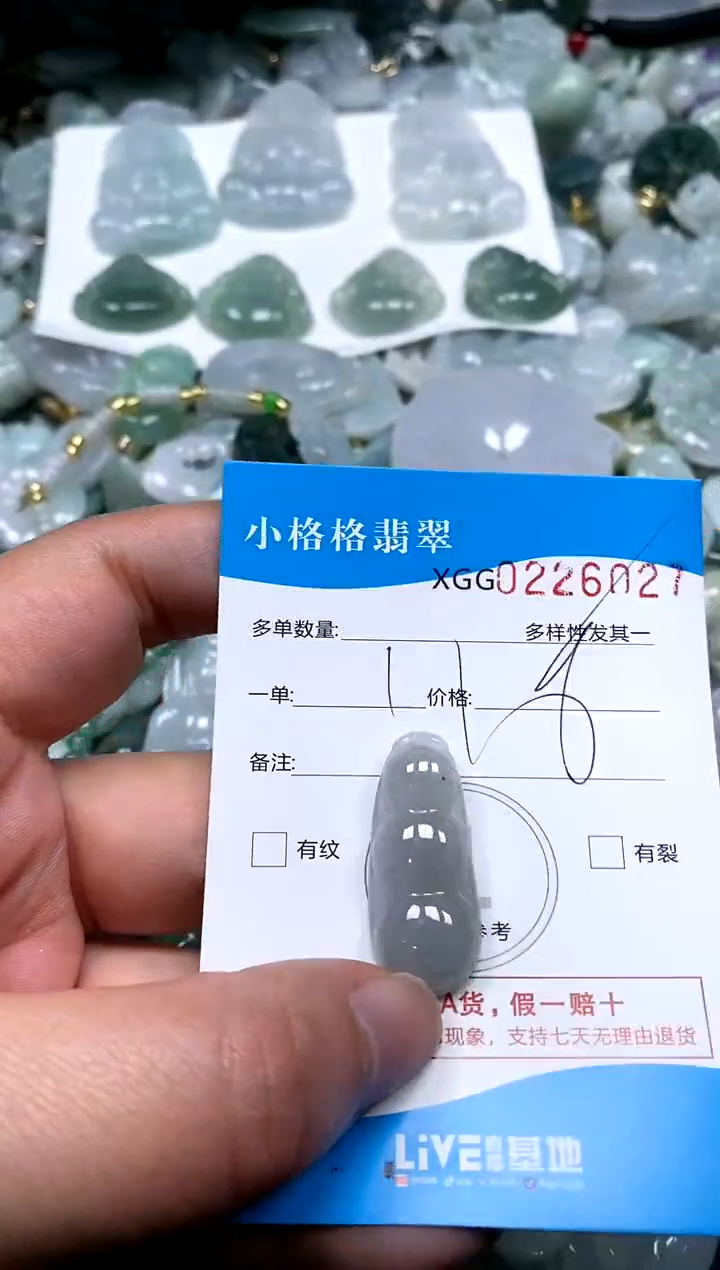 【闪购商品】翡翠颈饰未镶嵌闪购商品0226027