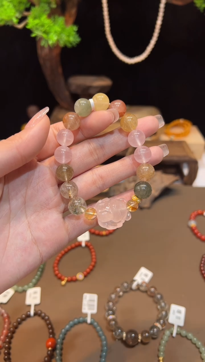【闪购商品】水晶手链未镶嵌手饰@@E6311