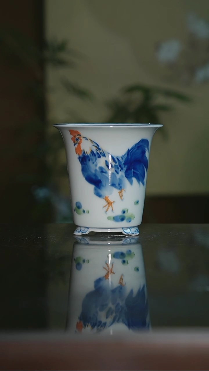 【闪购商品】摆件手工手绘内口7高9深