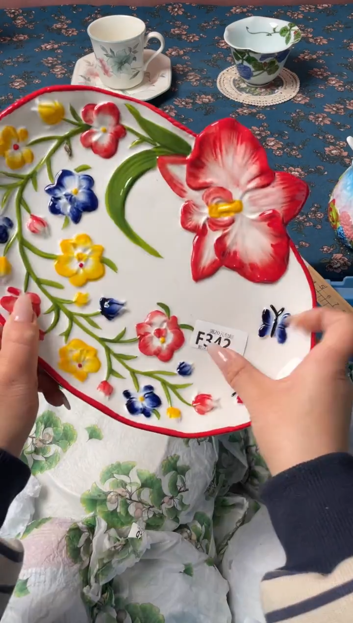 瓷片瓷器瓷器F342