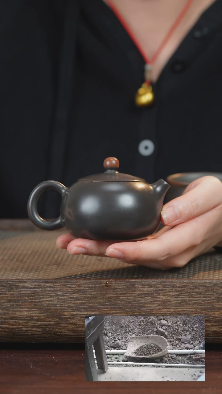 【闪购商品】壶开播放漏福利纯手工原矿泥料约130ml