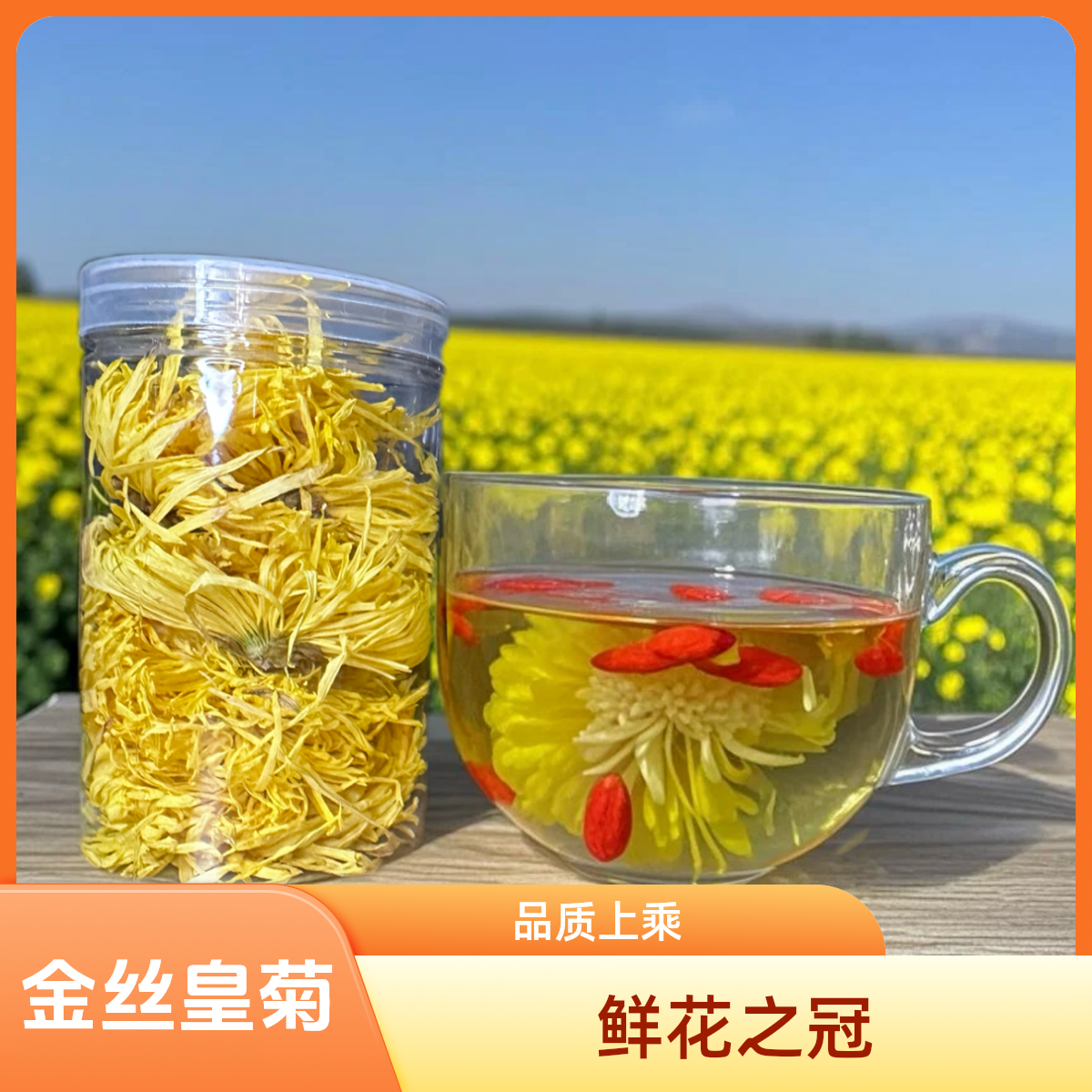 上等大朵金丝皇菊 农副产品