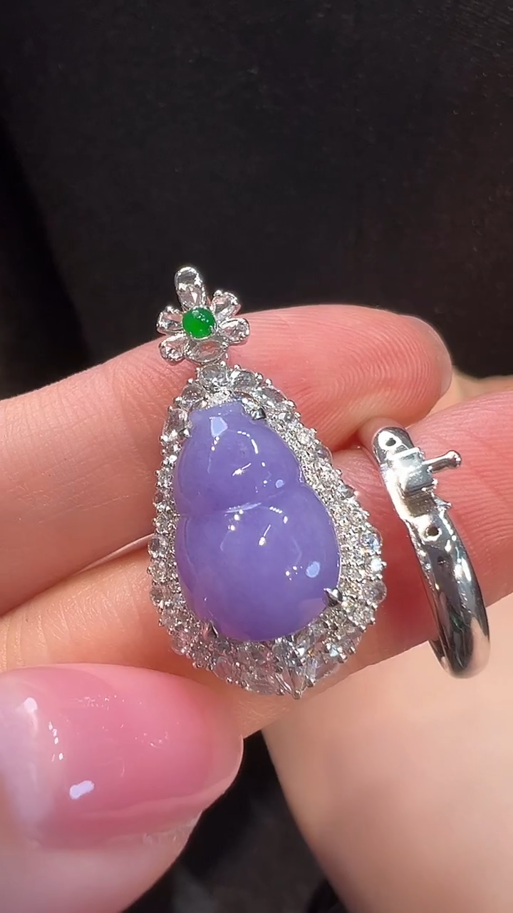 18K金镶嵌戒指翡翠L6