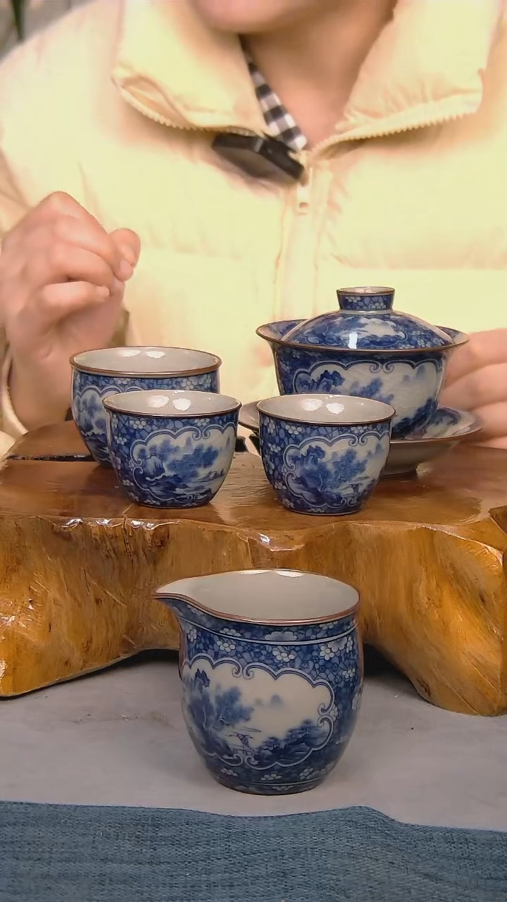 【闪购商品】简装家用款5件套 陶瓷家用茶具系列