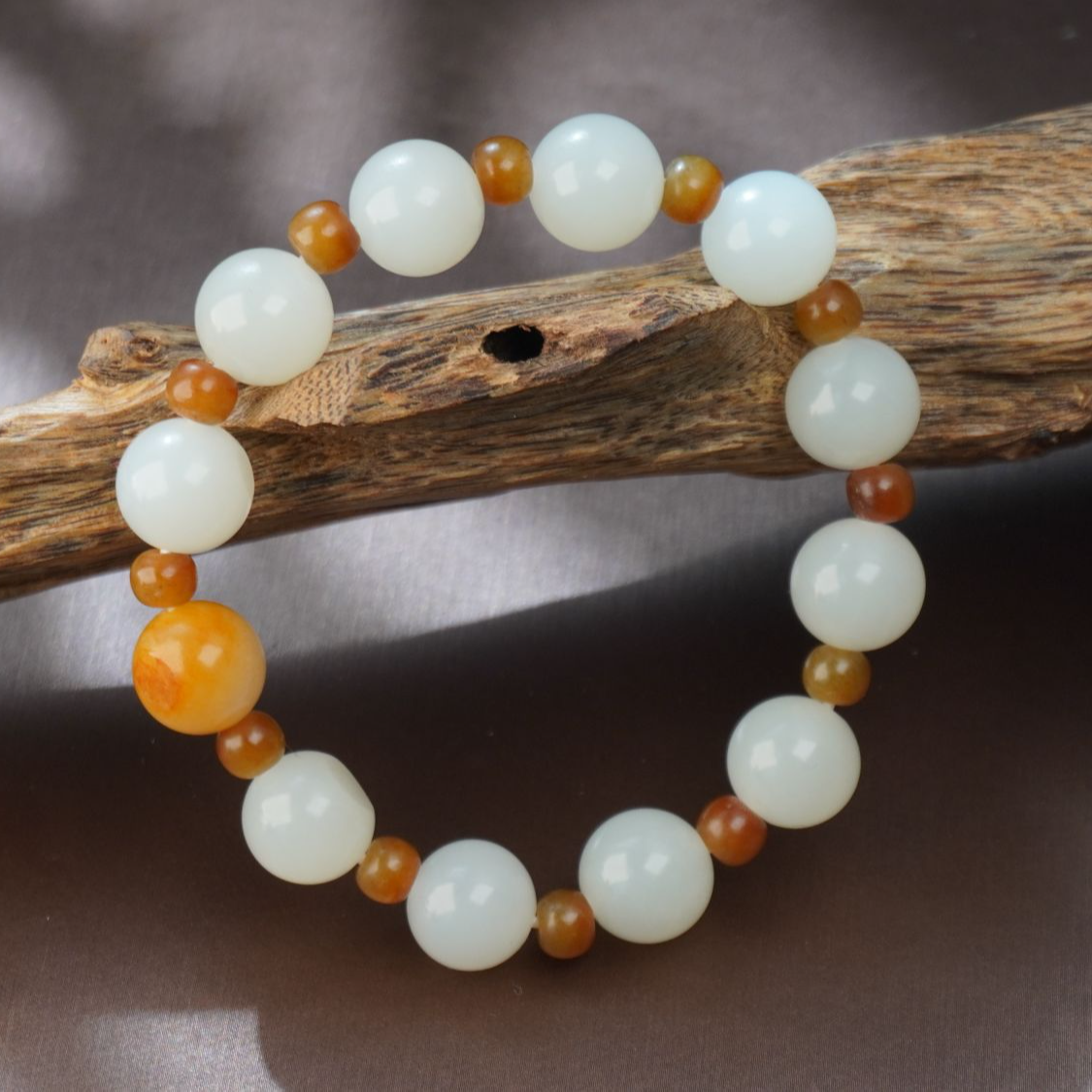 和田玉手串轻奢时尚