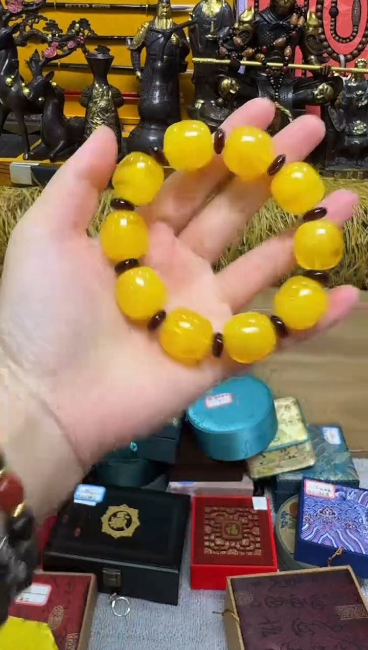 【闪购商品】蜜蜡颈饰未镶嵌艳艳专属精品链接340