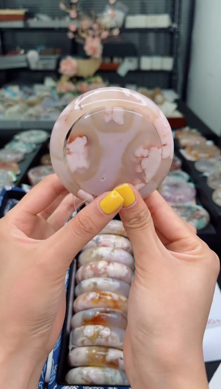 【闪购商品】石英质玉未镶嵌手镯61圈口（赠品镯心）3445344