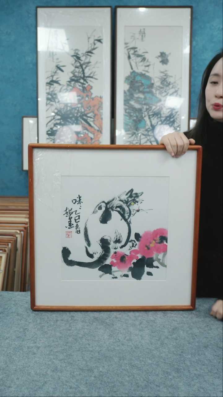 【闪购商品】国画50*50郑志超老师花鸟