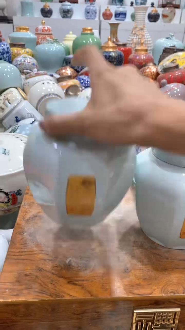 摆件茶叶罐密封罐储存罐