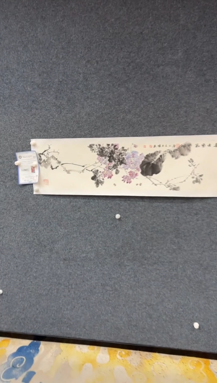 【闪购商品】国画2.11-王夫怀-四尺对开花鸟-089