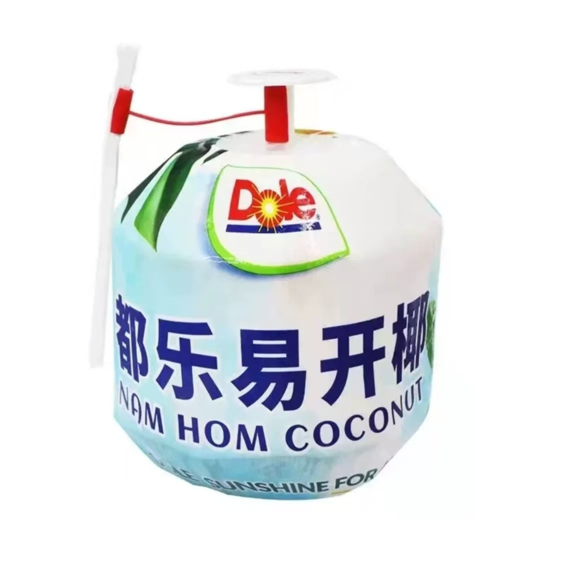 泰国都乐易开椰一个约850g