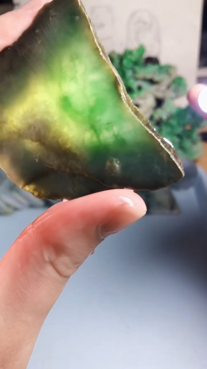翡翠未镶嵌颈饰天然A货翡翠