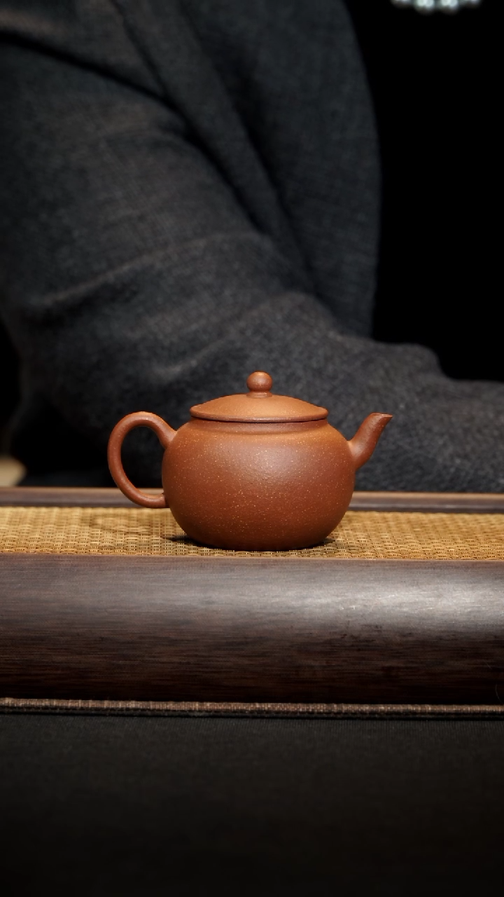 【闪购商品】紫砂茶壶明式古莲子降坡泥125毫升