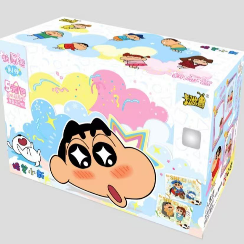 卡游蜡笔小新【平拆】新酱典藏卡新愿包第一弹