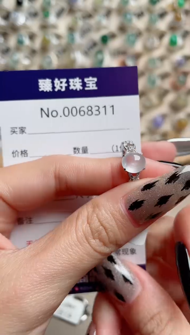 【闪购商品】翡翠戒指银S925镶嵌........