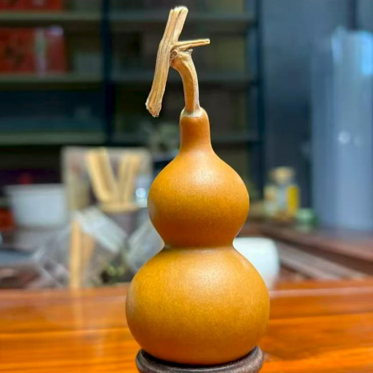 天然葫芦文玩葫芦手把件《直播间专属一物一拍》带龙头 可盘玩