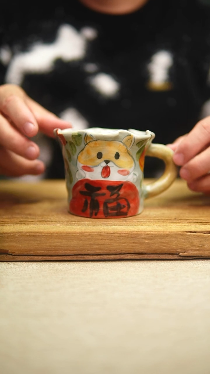 @@陶园瓷舍@@纯手工手绘@高温釉下彩
