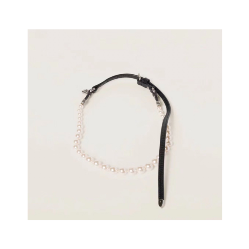 未使用 MIU MIU/缪缪 花花特价 Miu Miu 项链 金属LOGO徽标