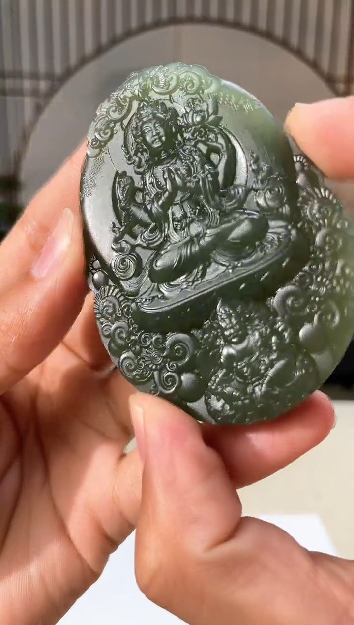 【闪购商品】定制和田玉和田玉（多样性拍一发一带证）100174