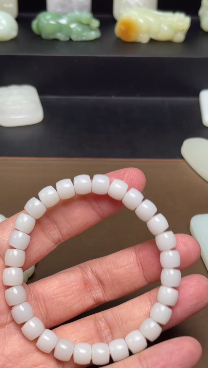 未镶嵌手链和田玉14 通