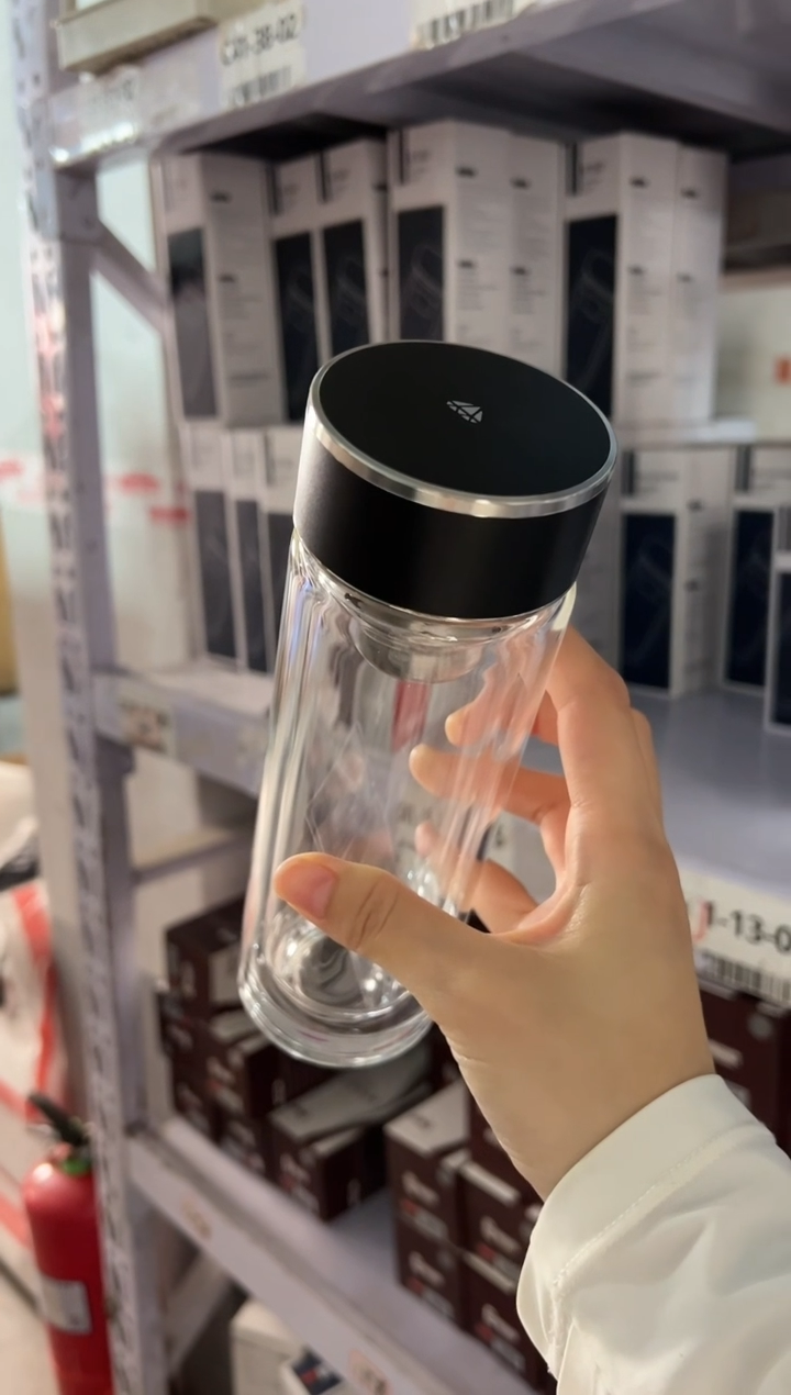 双层高档320ml高硼硅茶杯
