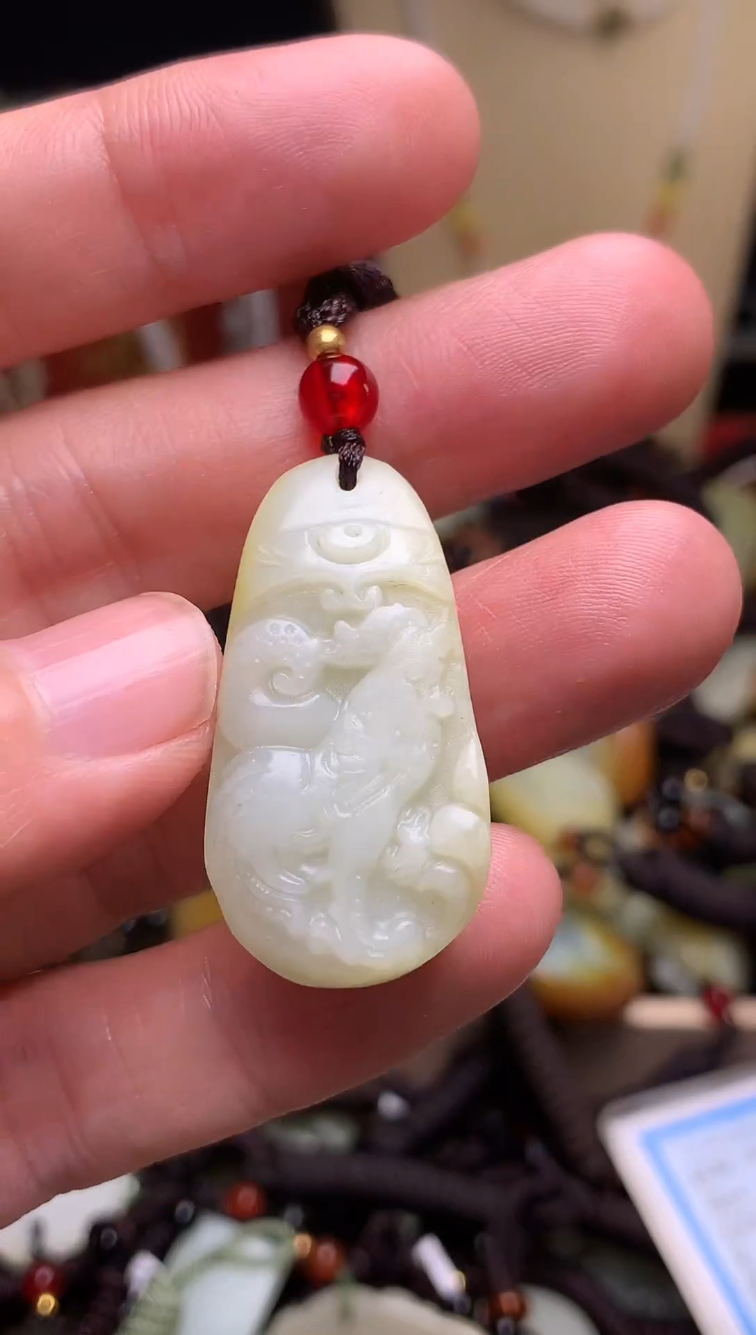 颈饰未镶嵌和田玉新疆料青海料清水和田玉吊坠