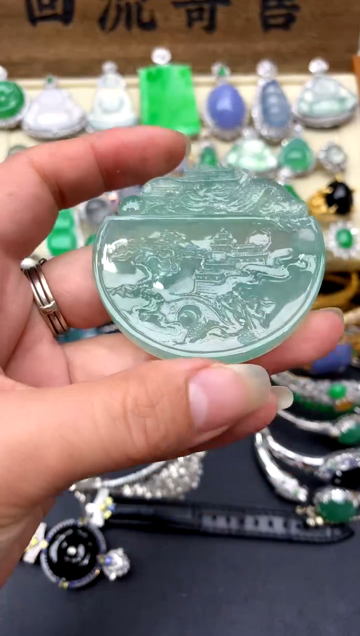 【闪购商品】翡翠颈饰未镶嵌253-中国好珍宝