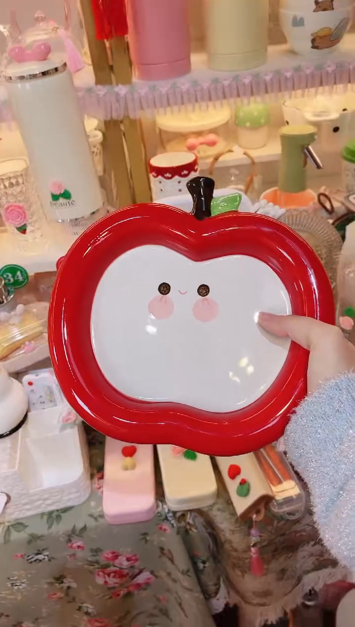 【闪购商品】摆件苹果菜盘品质好，发货快，放心拍