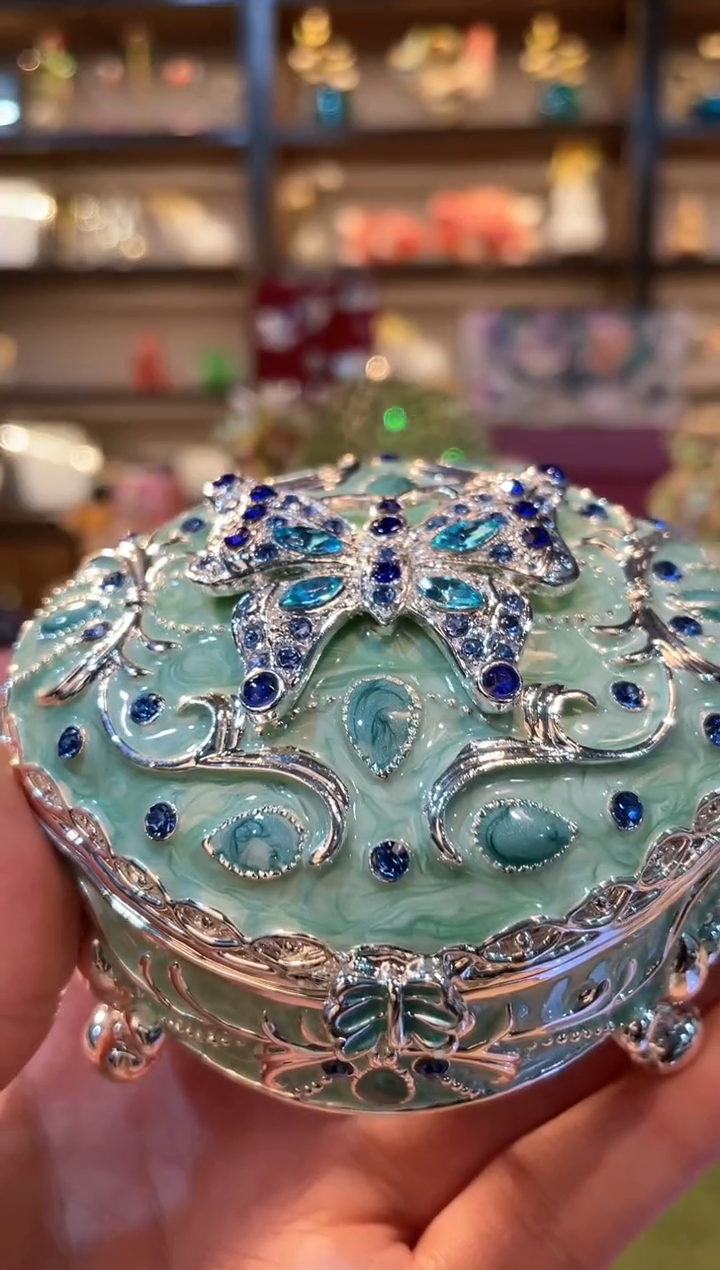 【闪购商品】精致珐琅彩首饰盒