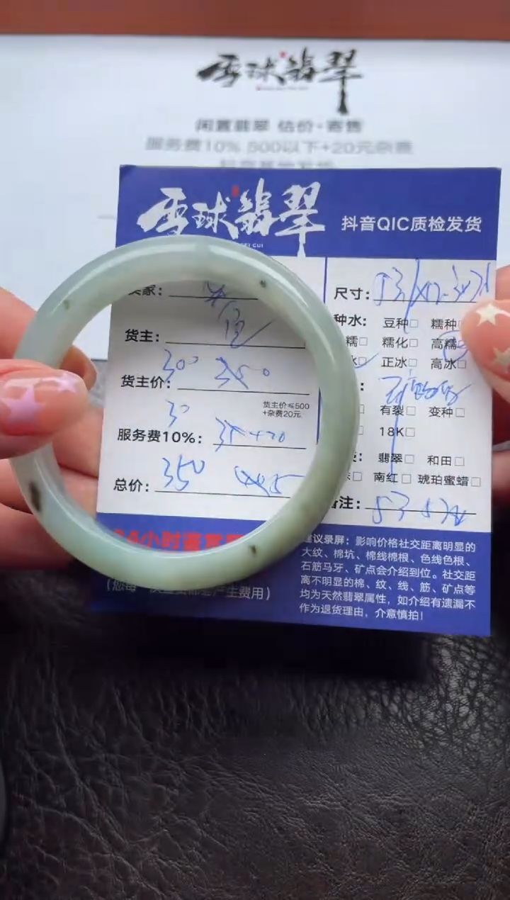 未镶嵌手镯翡翠1203112495