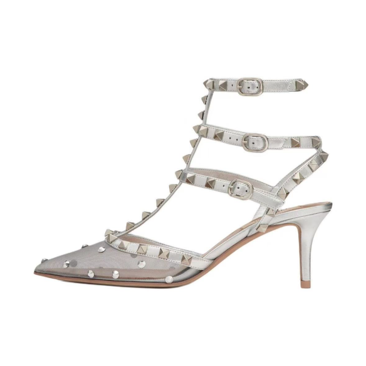 VALENTINO 女士白色高跟凉鞋 5W2S0375 UQX KSP 