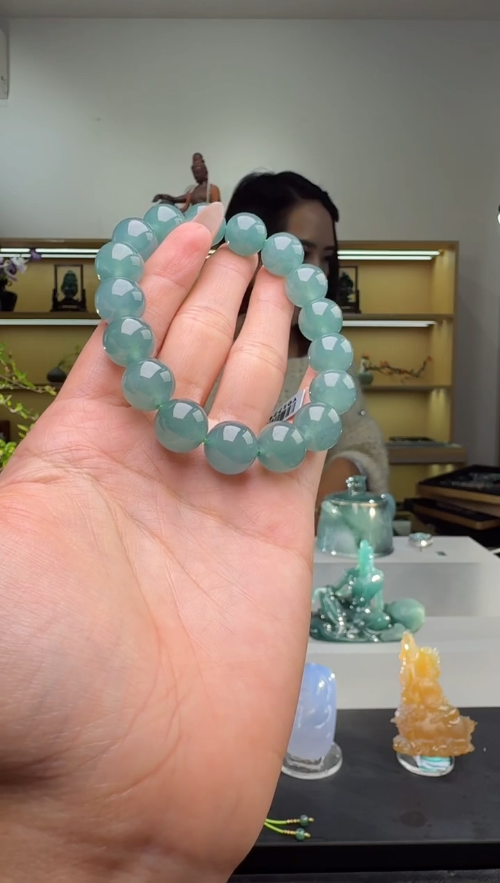 未镶嵌手串翡翠手串（多样性发其一）12+