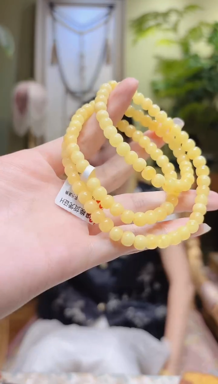 【闪购商品】蜜蜡手串未镶嵌蜜蜡老型手串多圈108