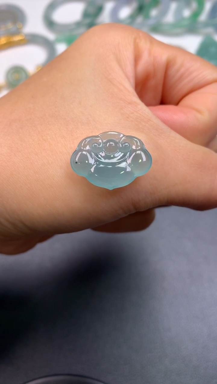 未镶嵌定制翡翠0853177842（14*20*4.7）