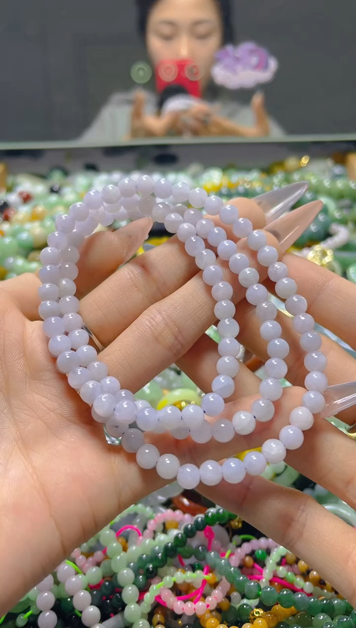 颈饰未镶嵌翡翠5MM