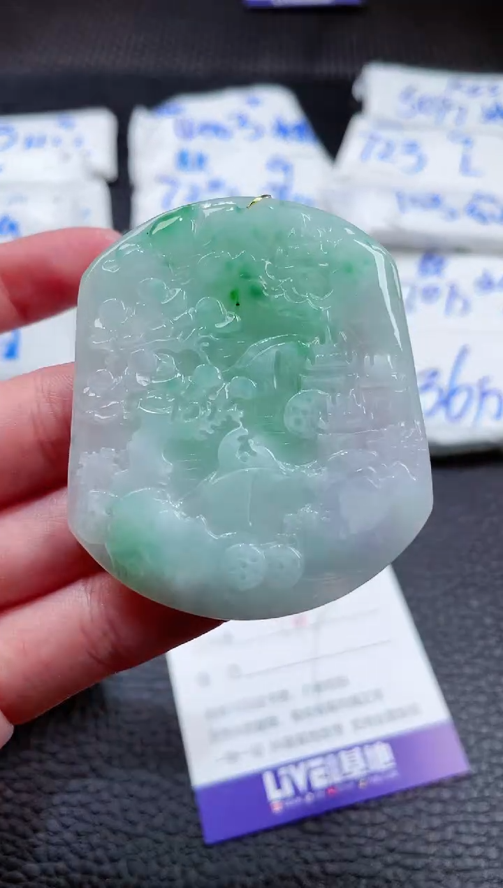 【闪购商品】翡翠未镶嵌颈饰00001985