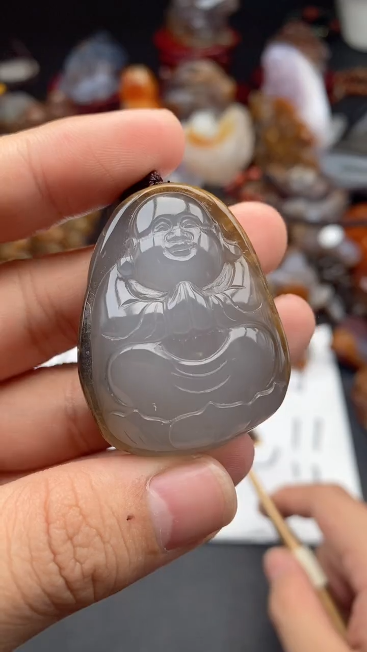 【闪购商品】玛瑙/玉髓颈饰未镶嵌11