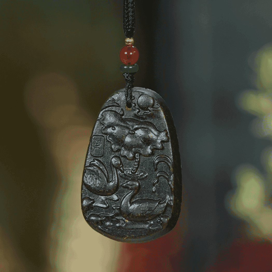 【甲辰龙翔 鸳鸯鸟】吊坠