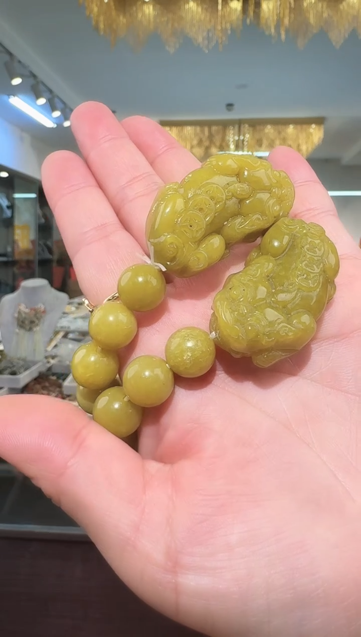 颈饰未镶嵌和田玉手串多样式发货只发一个