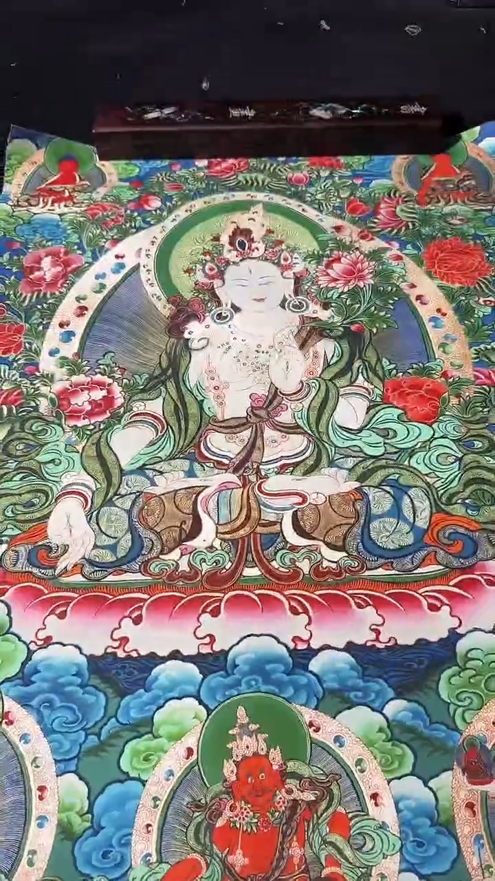 卷轴画藏式珍藏彩绘艺术馆58