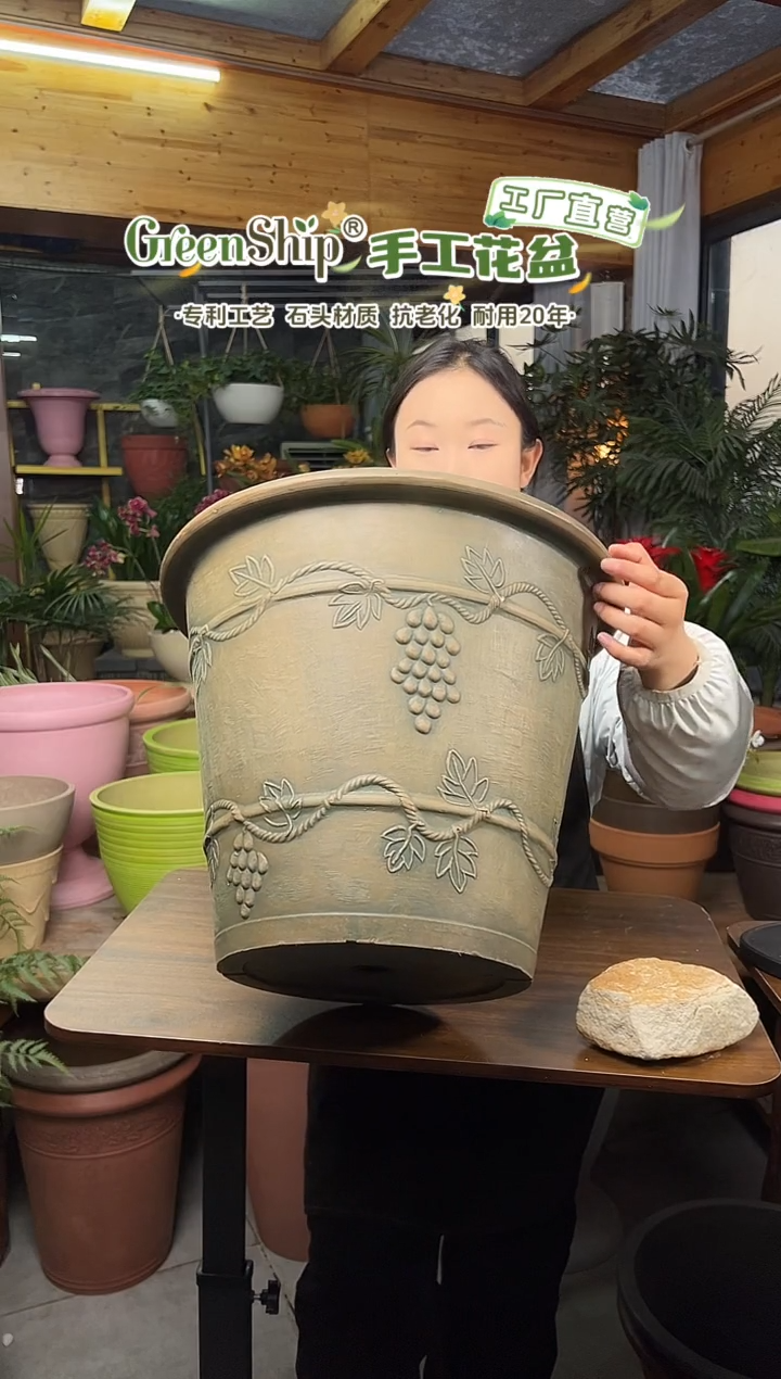 40*33/MK40A/古铜色葡萄藤浮雕外贸尾单
