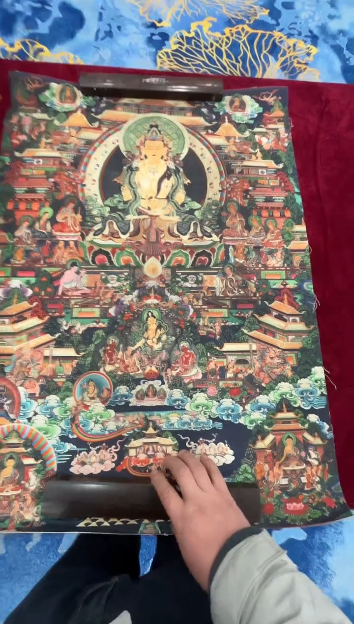 卷轴画唐卡16092