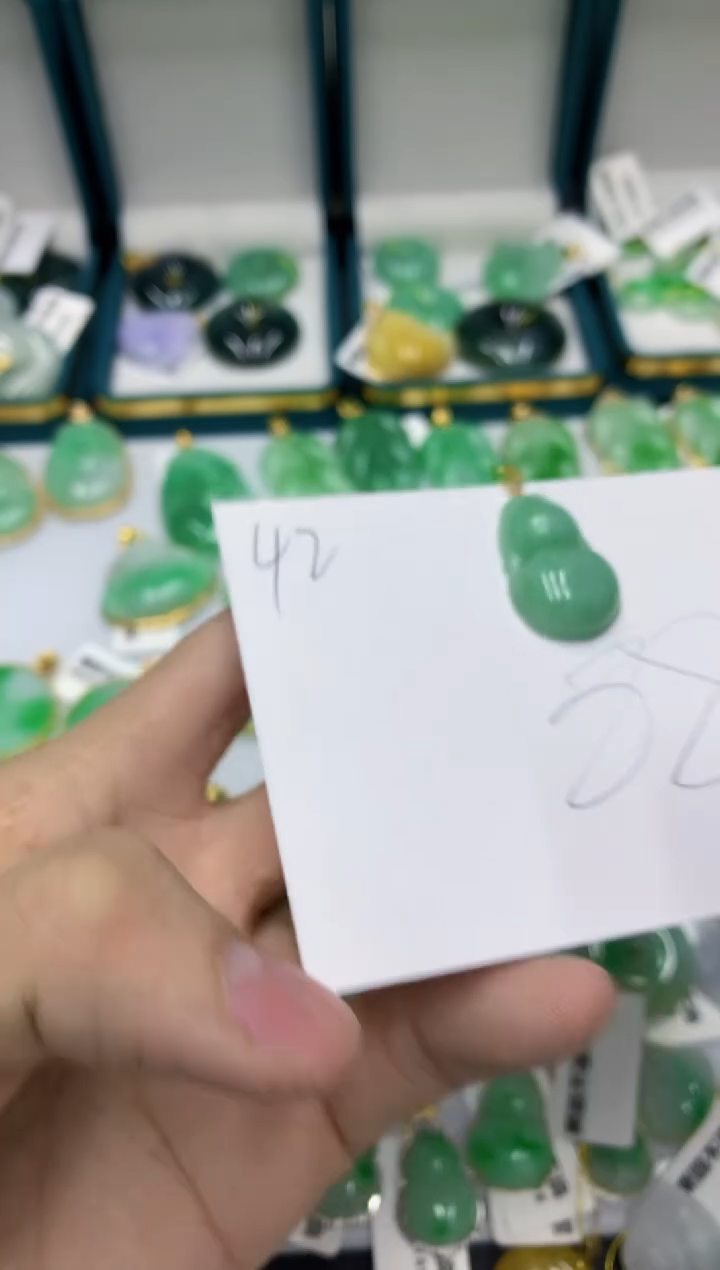 【闪购商品】翡翠颈饰18K金镶嵌11111111111