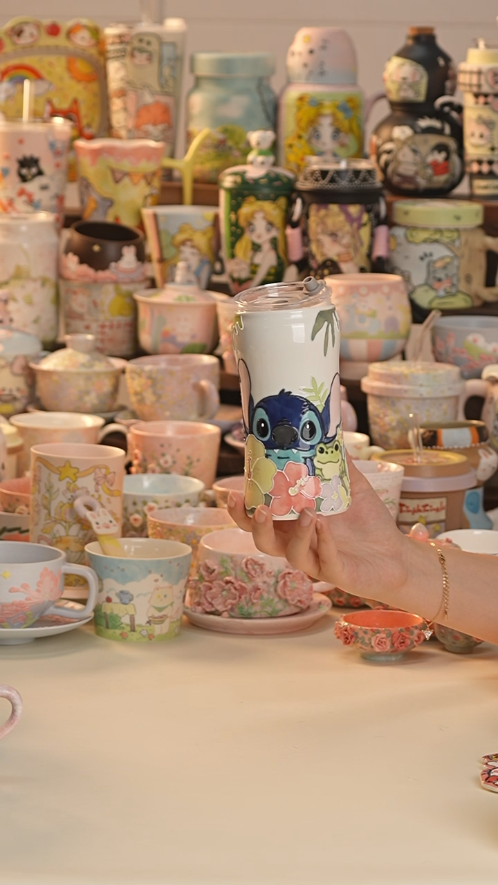 其他景德镇釉下彩手绘设计师款陶瓷