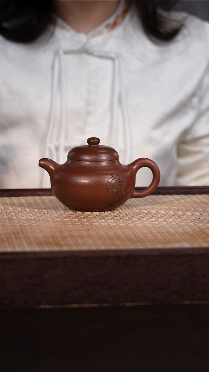茶壶紫砂紫泥 200cc