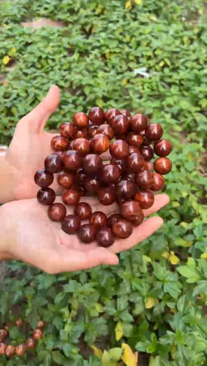 黄花梨/降香黄檀A007十月田1.8圆珠手串188多样性发一