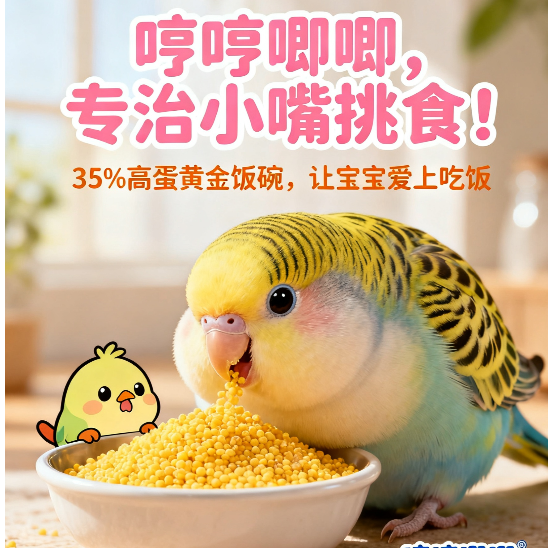 虎皮鹦鹉精品鸟粮买二送一