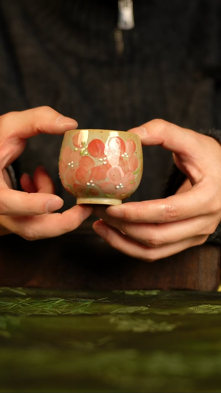 手绘手作茶器清尘手作茶器