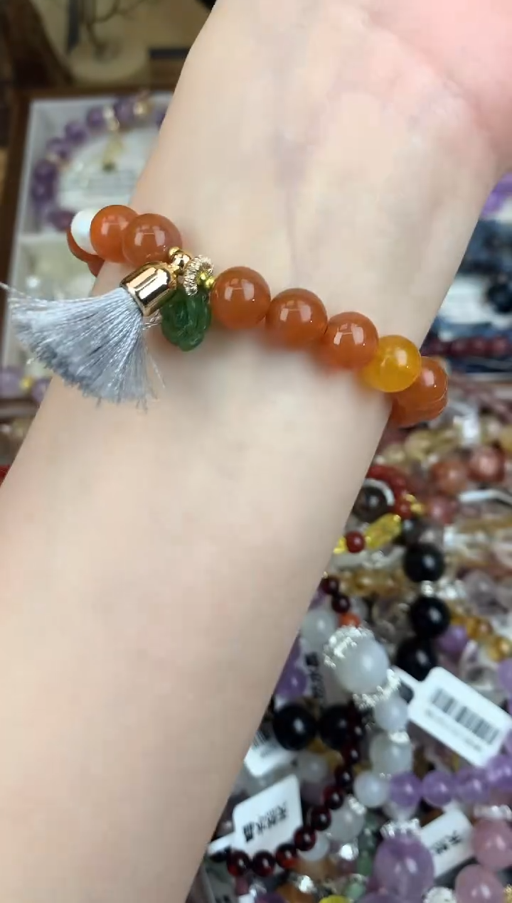 【闪购商品】玛瑙手饰未镶嵌212手串